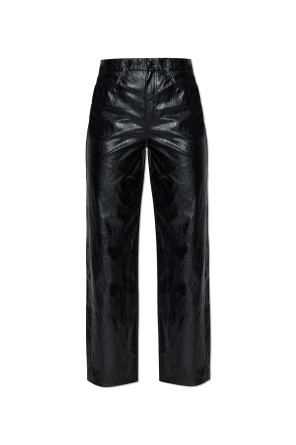 パンツ BOTTEGA VENETA Woman Pants Black 743608V3PH0 1000 Wide leg pants | Bottega Veneta | OTTODISANPIETRO